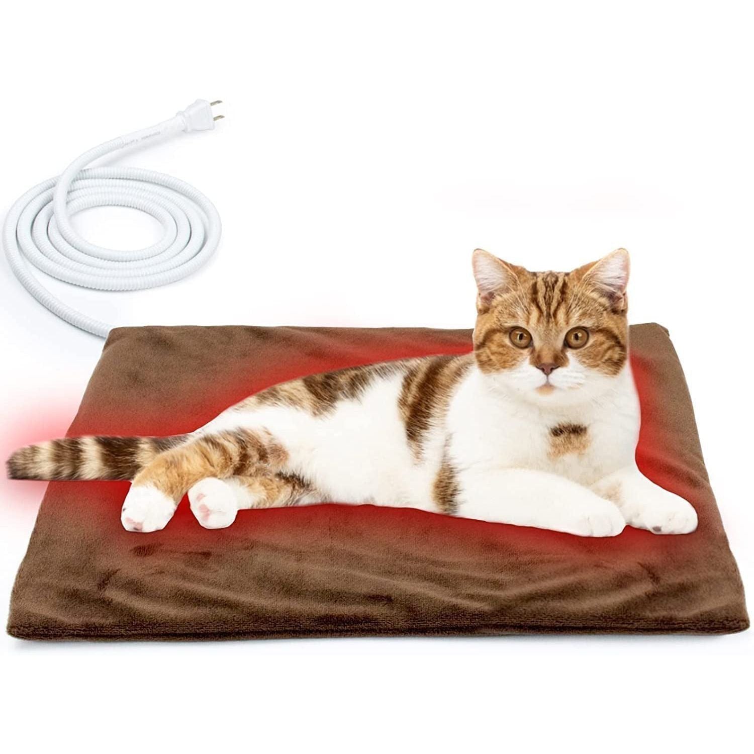 Pet Heating Pad, Safe Electric Heating Pad for Dogs and Cats Indoor Warming Pad with Auto Constant Temperature