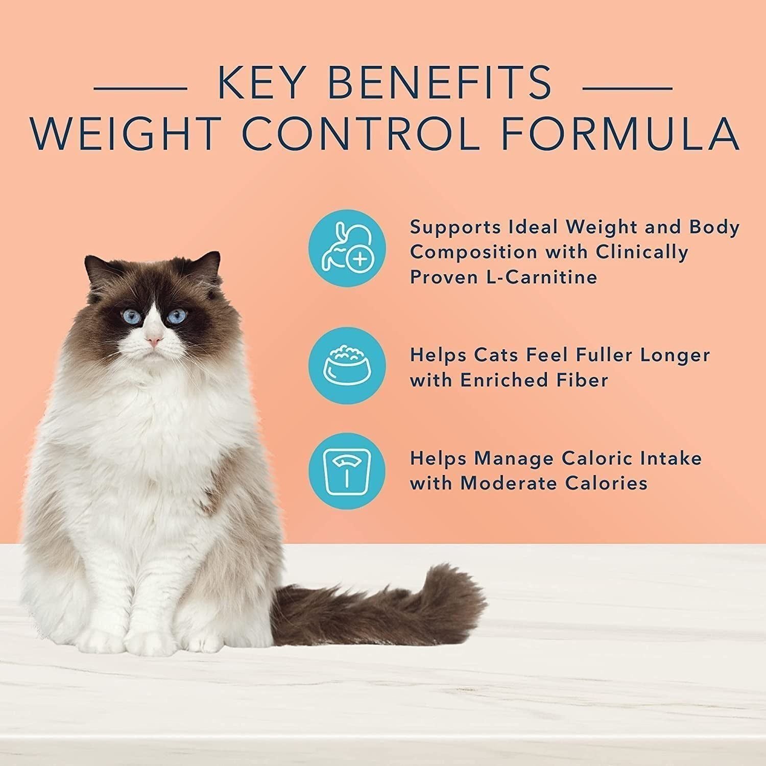 Fit & Healthy Natural Weight Control Wet Cat Food, Chicken - 24 Pack
