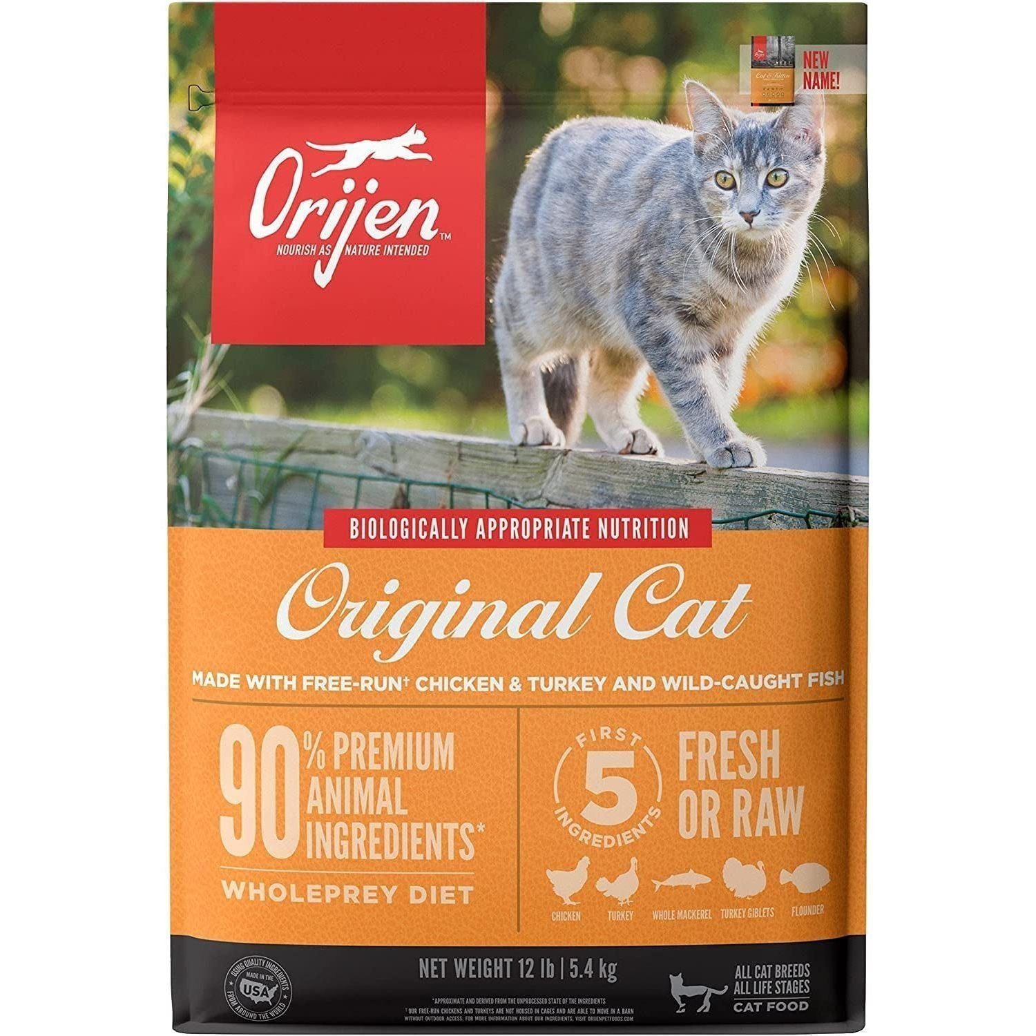 ® Dry Cat Food, Grain Free, Premium, High Protein, Fresh & Raw Animal Ingredients