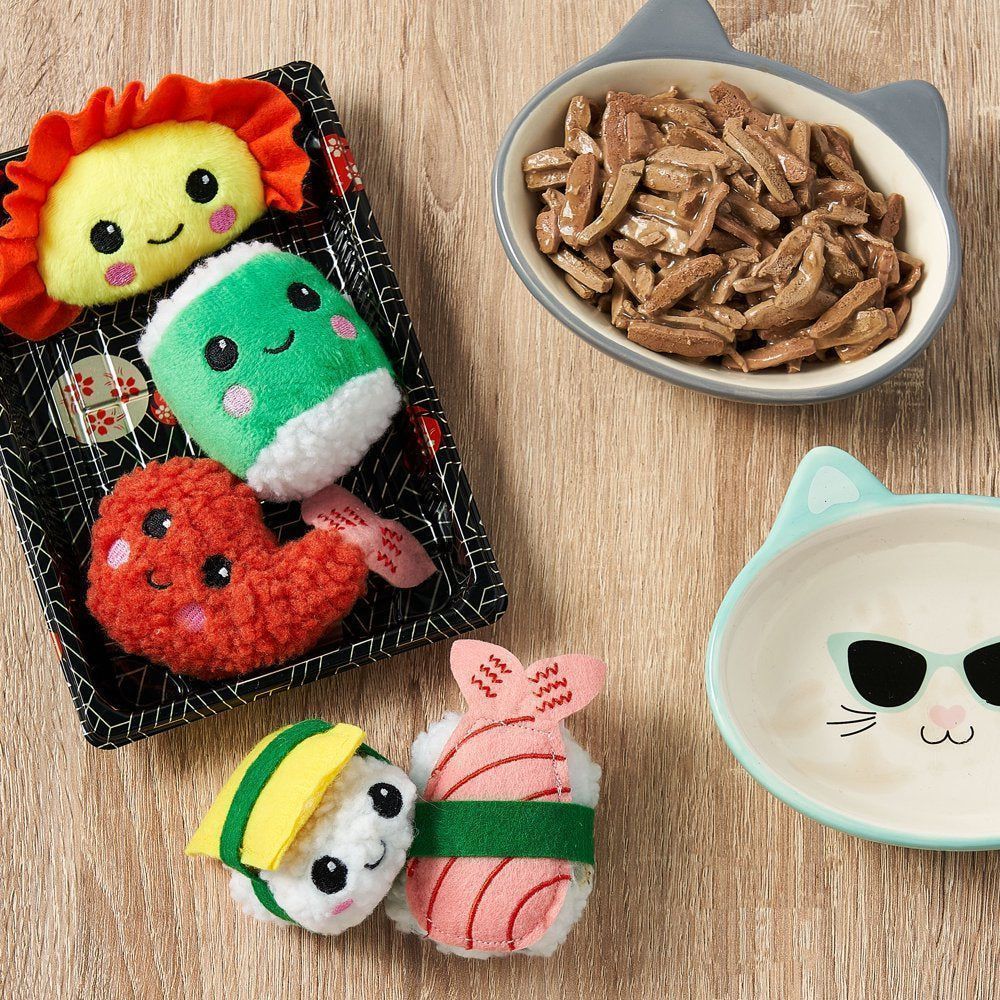 Cat Toy - Bento Box Sushi with Catnip