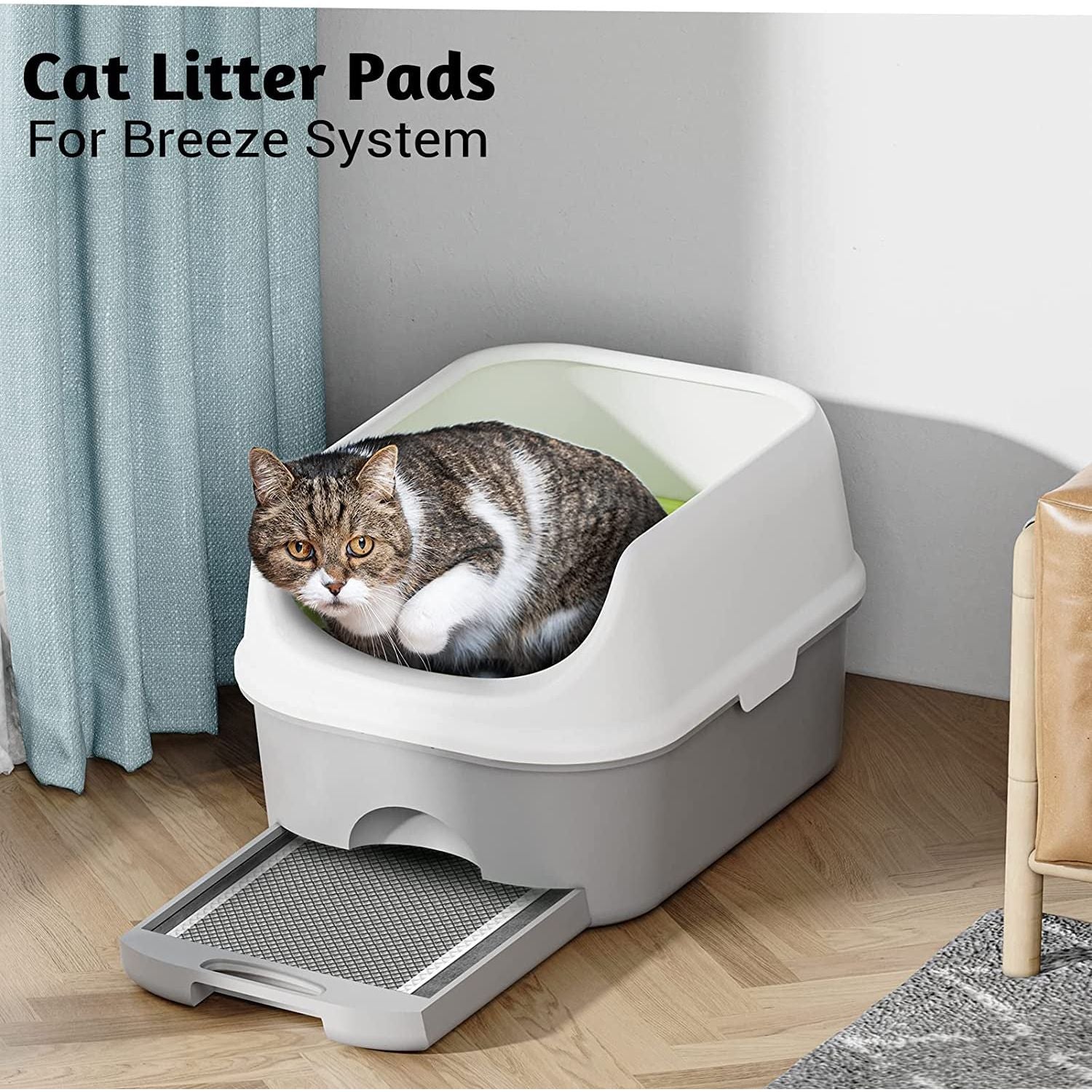 Cat Litter Pads 16.9X11.4 In Refills for Litter Box (40 counts)