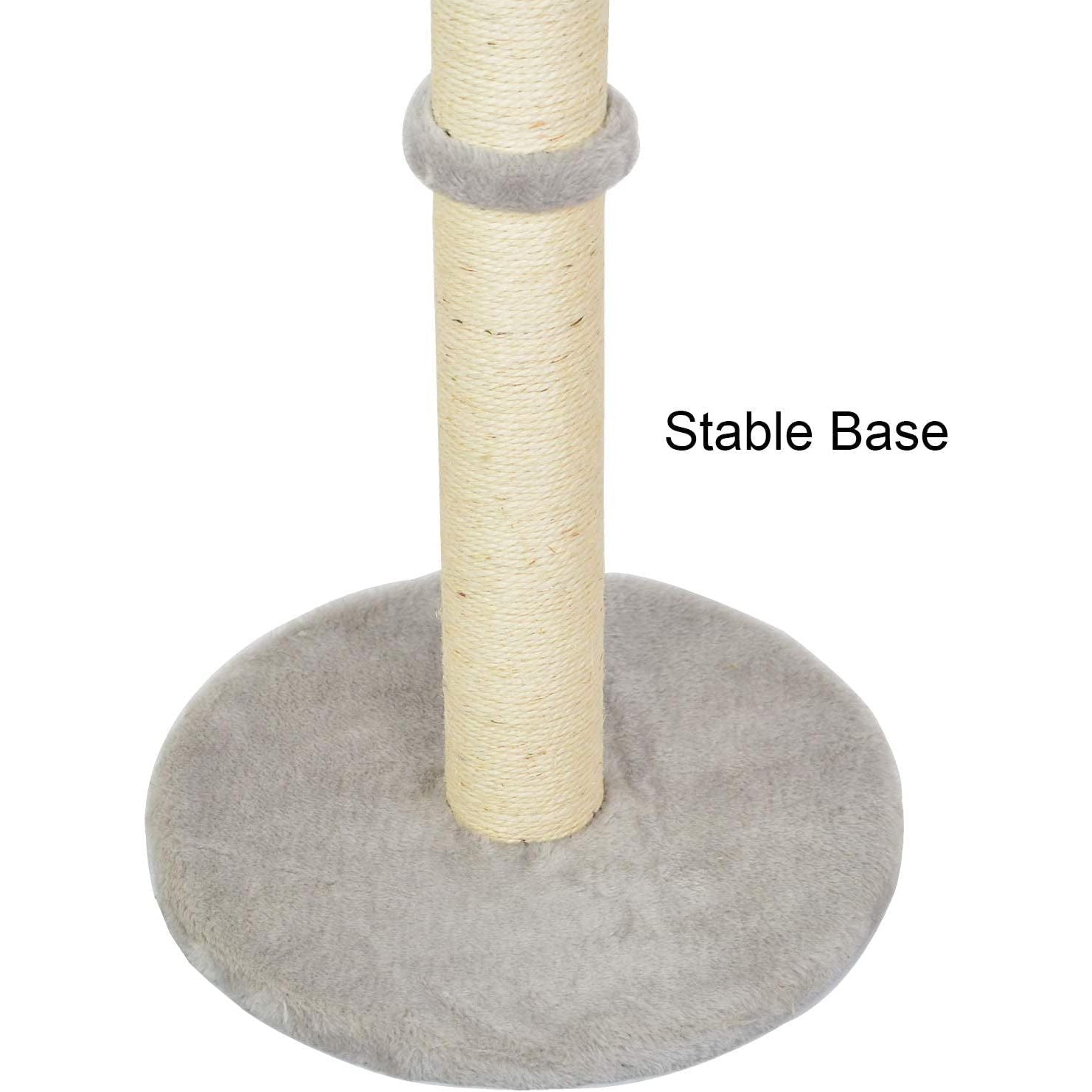 Cat Scratching Post, Indoor Cat Post with Sturdy Natural Sisal Rope