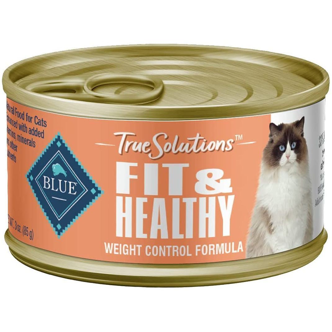 Fit & Healthy Natural Weight Control Wet Cat Food, Chicken - 24 Pack