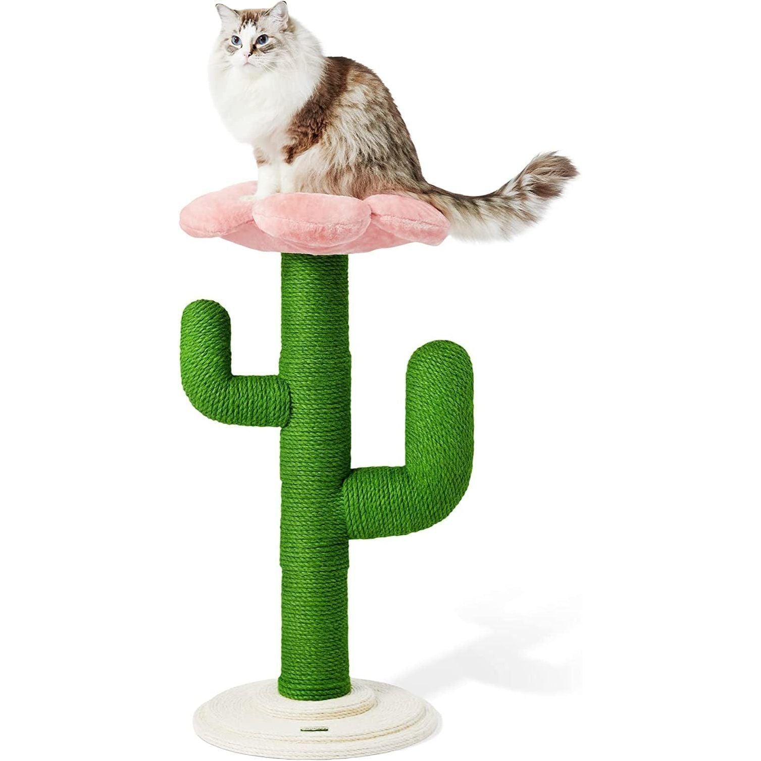 Cat Tree Flower, Cat Scratching Post with Hammock