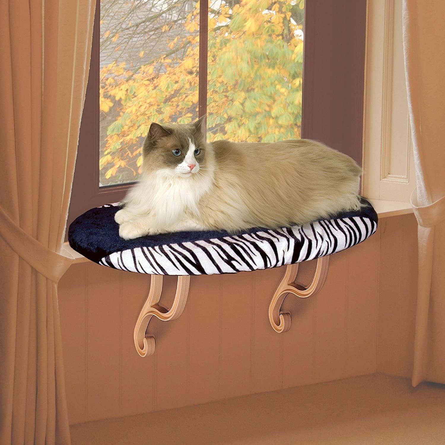 Cat Bed Window Heated/Unheated Hanging Window Perch Bed and Hammock