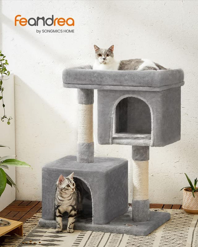 Cat Tree, 33.1-Inch Cat Tower, Cat Condo for Large Cats up to 16 Lb