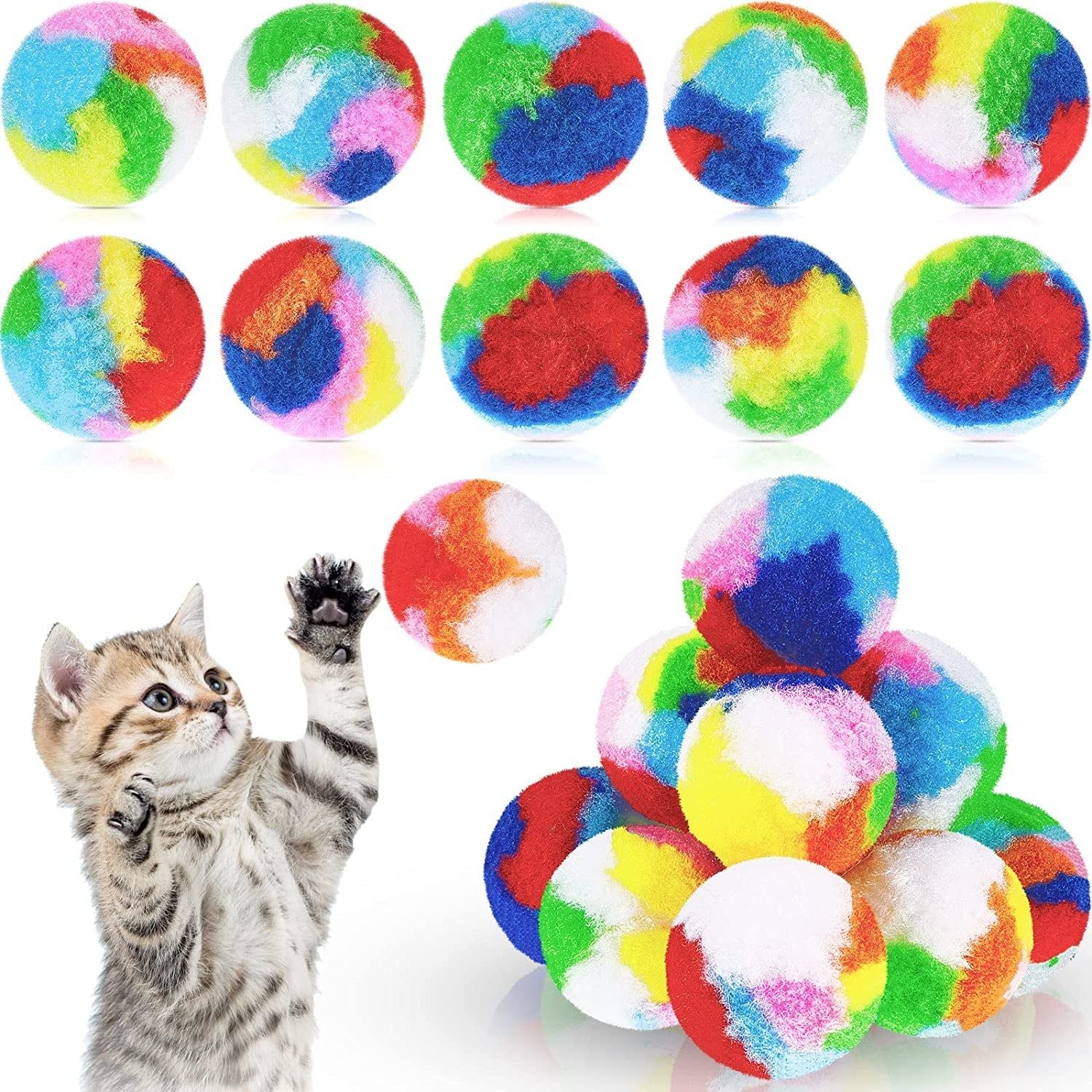 Pom Pom Balls Cat Toys